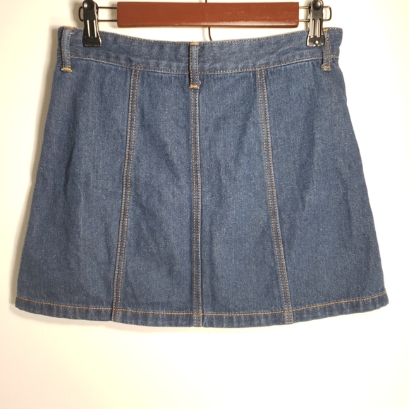 Forever 21 Premium Denim Aline Mini Skirt - Picture 2 of 5